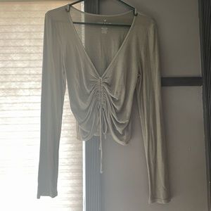 American eagle adjustable front cinched top